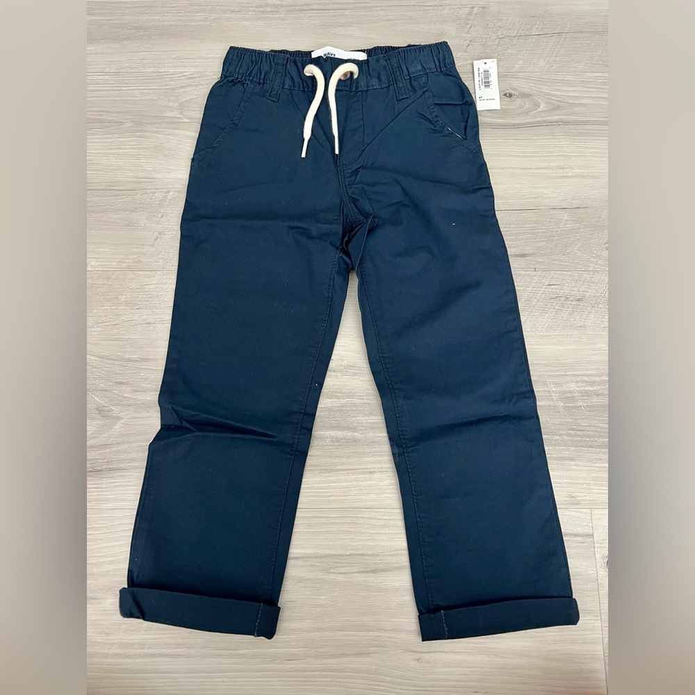 OLD NAVY BOYS NAVY PANTS 4T